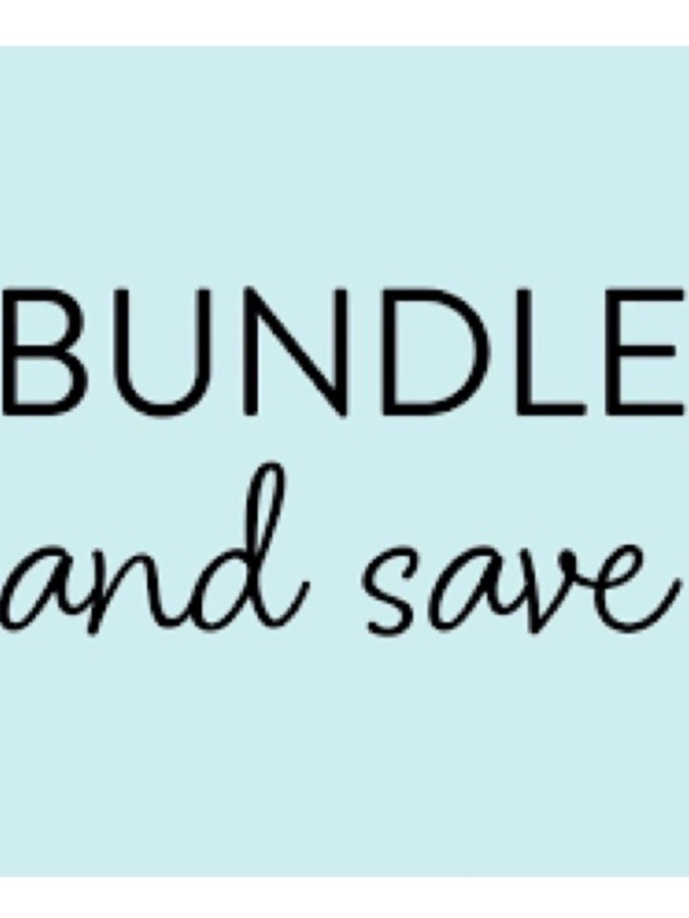 Bundle & Save - Picture 1 of 1